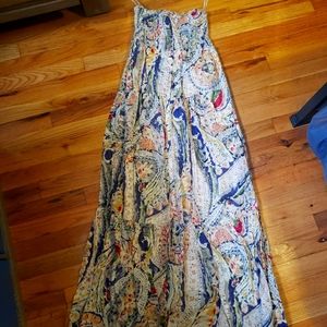 Women strapless dress